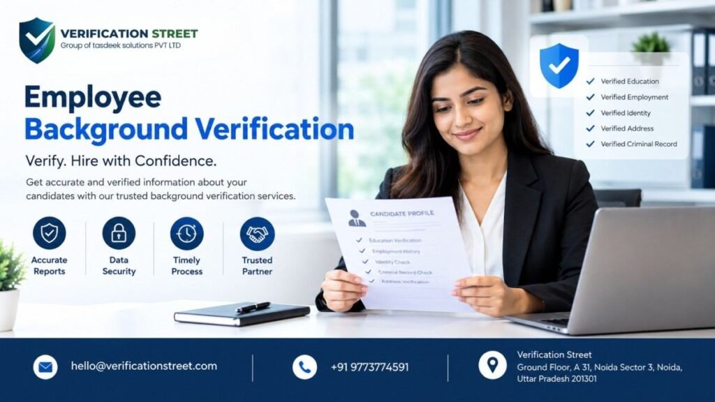 Employee background verification process in India for secure and compliant employee screening