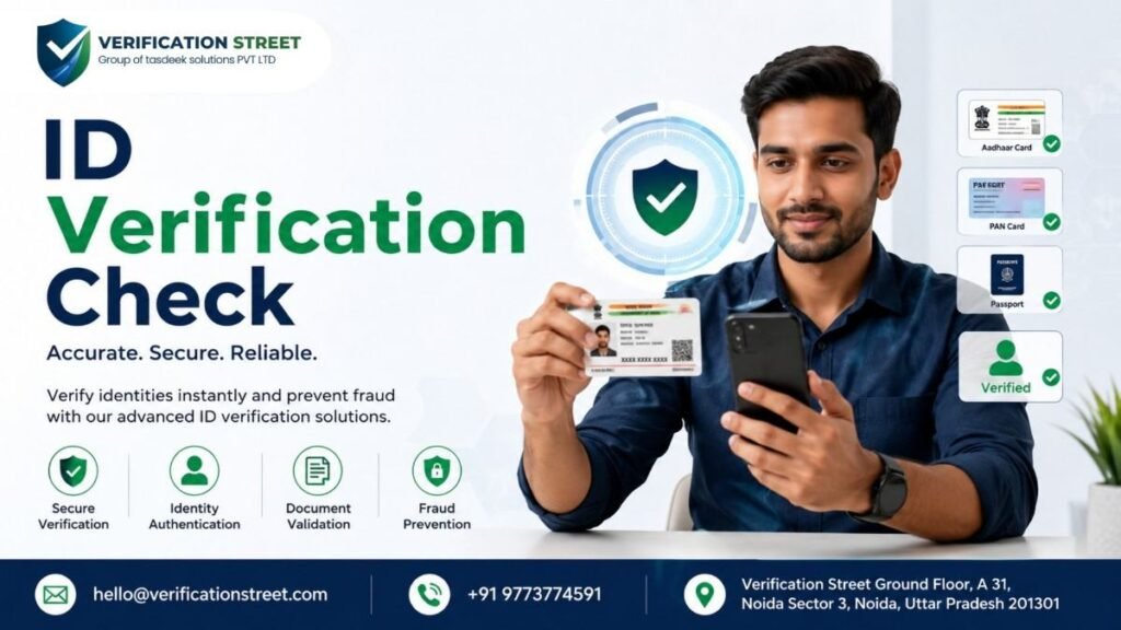 Employee ID verification check documents and identity verification process in India