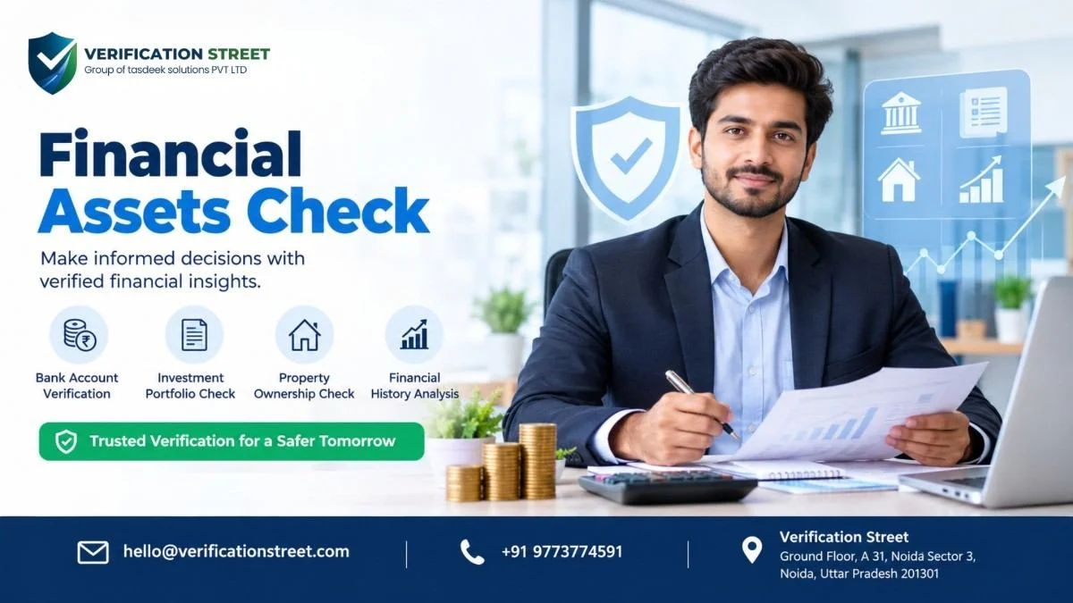 Financial assets check and OFAC verification process for employee background screening
